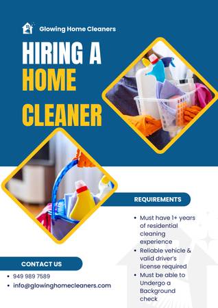 Professional House Cleaners Needed, $25-35/hr! (Orange County, CA) 1