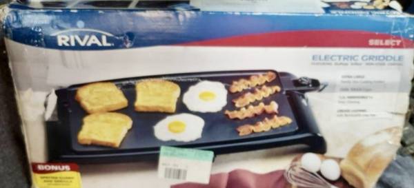 Large Rival Electric Griddle 1