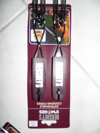 30.6'' Long S'mores Extendable Campfire Cooking Forks $3.50-Half Price 1