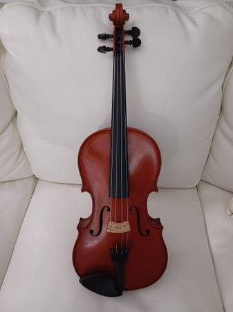Ernst Heinrich Roth 16.5" Viola Flame Back 1