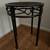 Metal round side table 1 thumbnail