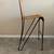 Vintage Rattan Iron Barstool Bar Stool 7 thumbnail