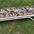 White 7' Long Aluminum Adjustable Chaise Lounger with Cushion 6 thumbnail