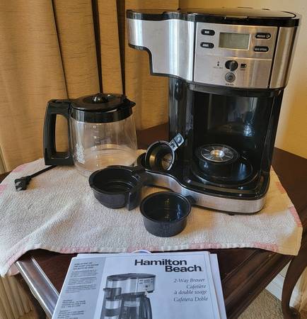 Hamilton Beach 2-Way 12-Cup Coffee Brewer 1