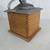 Cast Metal & Wood Vintage Ornate Hand Crank Coffee Grinder 8 thumbnail