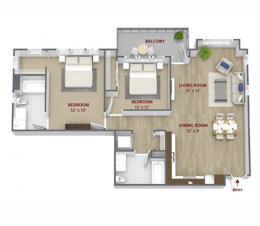 $4,001 / 2br - 1135ft2 - Exclusive Living with Garage and Designer Kitchen Features (dublin / pleasanton / livermore)63850426387203123