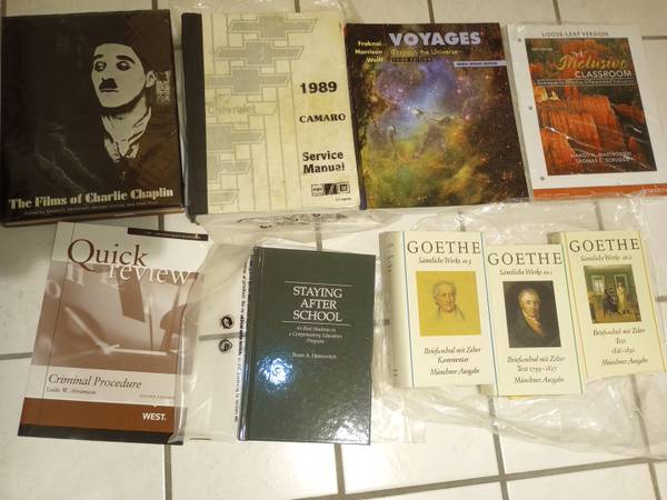 $4 Each~BOOKS~HYSTORY/TEXTBOOKS/GERMAN/MUSIC SCORES/Math/Astronomy etc - $4 (Near East Falls Church metro Area)63470818611329122