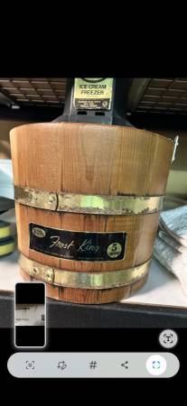 Richmond Cedar Works Frost King 5 Quart Ice Cream Maker 1