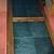 Coffee TABLE Inlay SLATE 2 Drawer Storage On Wheels HEAVY Vintage NICE 21 thumbnail