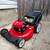 Troy-Bilt 21" Inch Push Lawnmower With Bag And High Rear Wheels 6 thumbnail