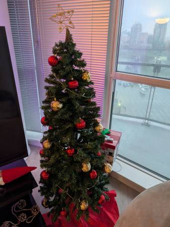 Christmas tree and decorations 1