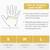 Rubber gloves on dishwashing cleaning 3 or 6 Pairs,Kitchen dish gloves 5 thumbnail