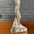 Mid-Century Modern Twisted Crystal Glass Table Lamp, c.1960’s 8 thumbnail