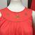 Vintage Nylon Red Peignoir Nightgown & Robe Set by "Lorraine" - Size S 6 thumbnail