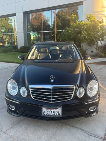 2009 Mercedes E-350 AMG Sport Pkg Black/ Black 87k - $7,900 (los gatos)63473190175745120