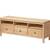 IKEA Hemnes blonde Beech Wood low TV Stand Console table w/ drawers 1 thumbnail