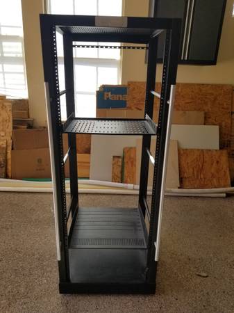 Omni Mount Rolling Media Rack 1