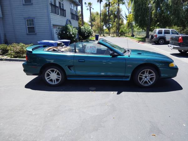 GT Ford mustang convertible 99 - $11,500 (brentwood / oakley)63473147206659121