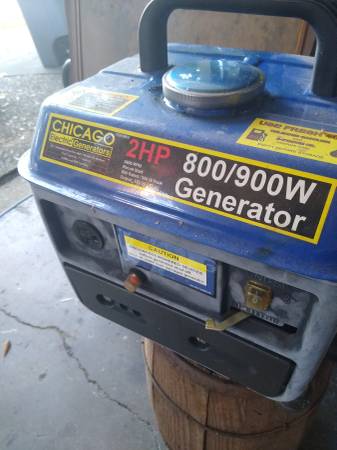 800/900W generator $50 1