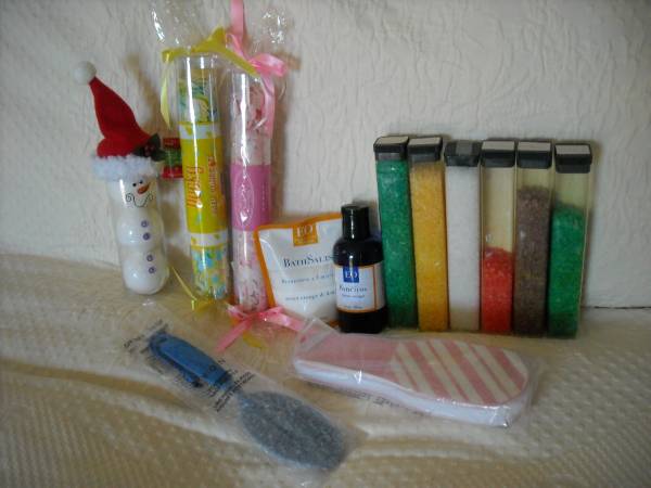 Bath Salts, Bubble Bath and Foot Care, Collection 1