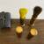 Brass Makeup Brushes W/ Case Beautiful Condition 4 thumbnail