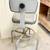 Rolling Solid Oak Wine Rack w/Serving table top Made in Canada 8 thumbnail