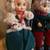 Vintage Animitronic Christmas Boy & Girl Carolers on Bench w Music 5 thumbnail