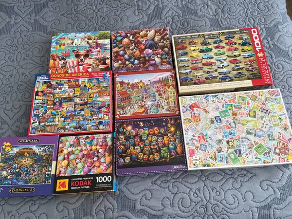 9 Puzzles 1000 pc 1