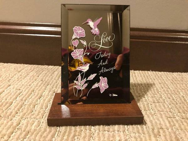 Mirrored Plaque Love Always 1