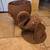 Vintage Whimsical Wicker "Elephant" Basket "Mario Lopez Style" 5 thumbnail