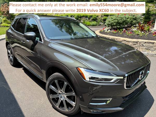 Top of the line! 2019 Volvo XC60 T6 Inscription ( Clean & Like NEW ) - $12,90063654712408835120