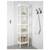 Pair of IKEA Hemnes Freestanding Open Shelves - White 7 thumbnail