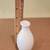 Miniature bud vases white ceramic new case of 144 1 thumbnail