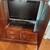 MID CENTURY PENSYLVANIA HOUSE SOLID CHERRY WOOD MOBILE CREDENZA CABINE 3 thumbnail