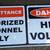 Large High Voltage Danger Dorm Man Cave, Garage, Basement Decor Signs 1 thumbnail