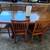 Dining table with 6 matching chairs 6 thumbnail