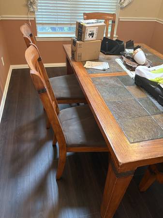 Dining table and 6 chairs 1