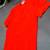 VINTAGE RED SILK TOP with Nice Details - Size 14 2 thumbnail
