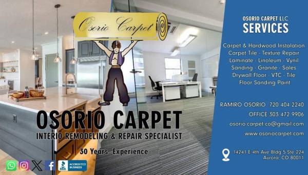Transform Your Space with Osorio Carpet & Flooring 1