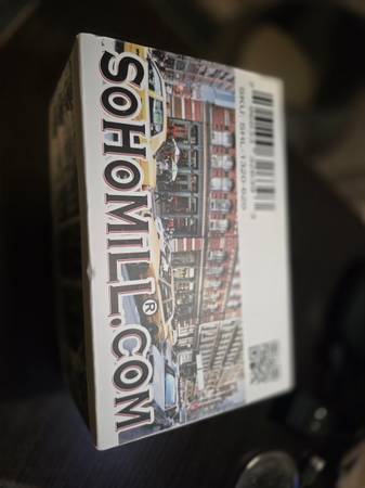 SoHo Mill keyless door lock, Nickel finish 1