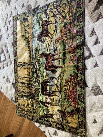 1970s Horse tapestry 1