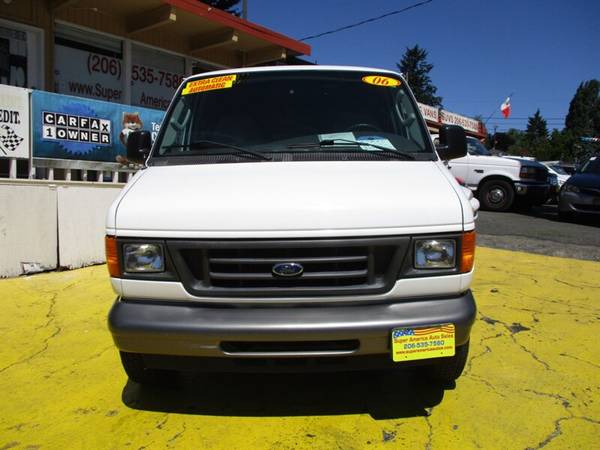 Ford E-250 del 2006, 150 mil millas, listo para trabajar. Llame o envíe un mensaje de texto al (206) 535-7580 - $7.99963469776201347122