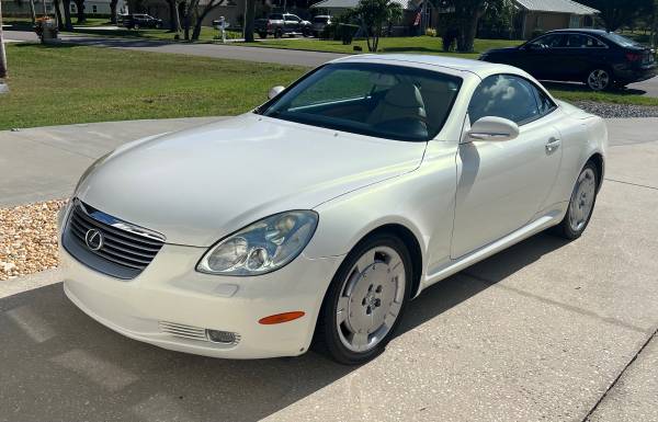 2002 LEXUS SC 430 91,338 MILES - $14,500 (St Petersburg)63443835637633122