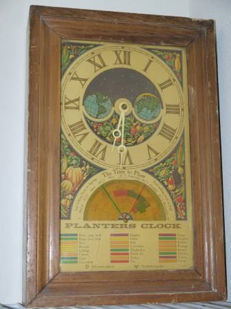 Planters Clock: Mechanical, A/C powered, Multi-functions 1