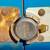 2 American Lock Hidden Shackle Hockey Puck Truck Van Round Padlock 3 thumbnail