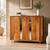 Heavy solid exotic wood sideboard 2 thumbnail