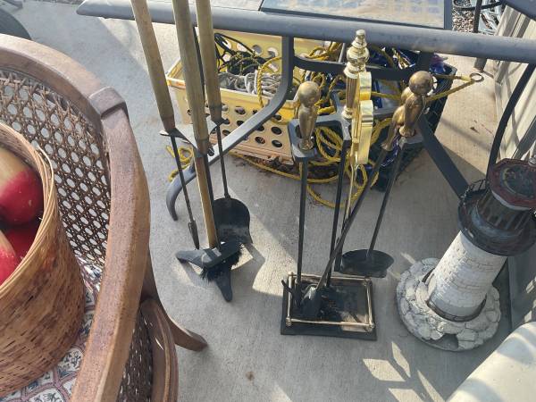 Fire place tools sets (each) 1