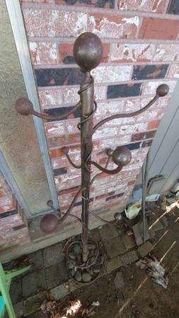 Heavy metal coat rack - $20 (Vancouver)63471430822913120
