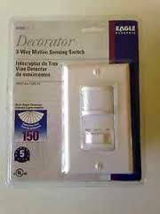 Decorator 3-way Motion Sensing Light Switch - NEW in pkgs 1