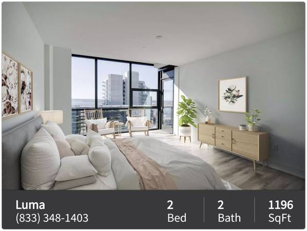 $5,517 / 2br - 1196ft2 - Get8 weeks free rent on a 15-month lease when you move in by 11/25/25! (San Diego - Little Italy)63998604606850120
